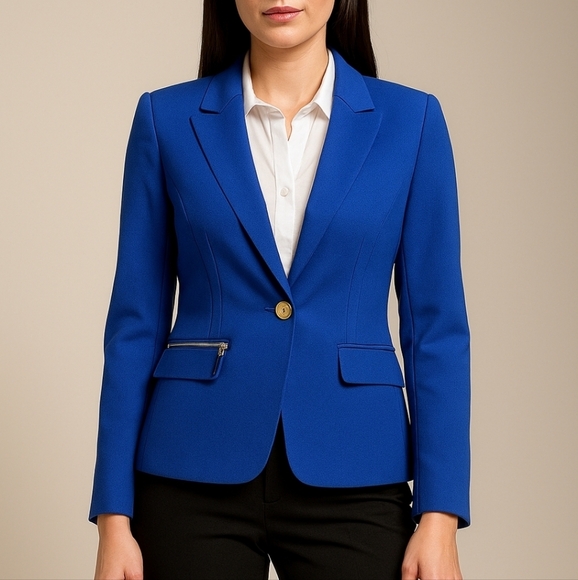 Emily... Jackets & Blazers - Emily Blazer Cobalt/Royal Blue